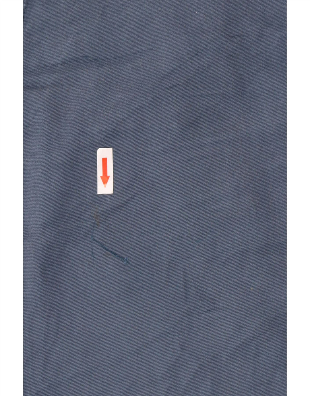 Pantaloni chino dritti da uomo Fay W34 L33 in cotone blu
