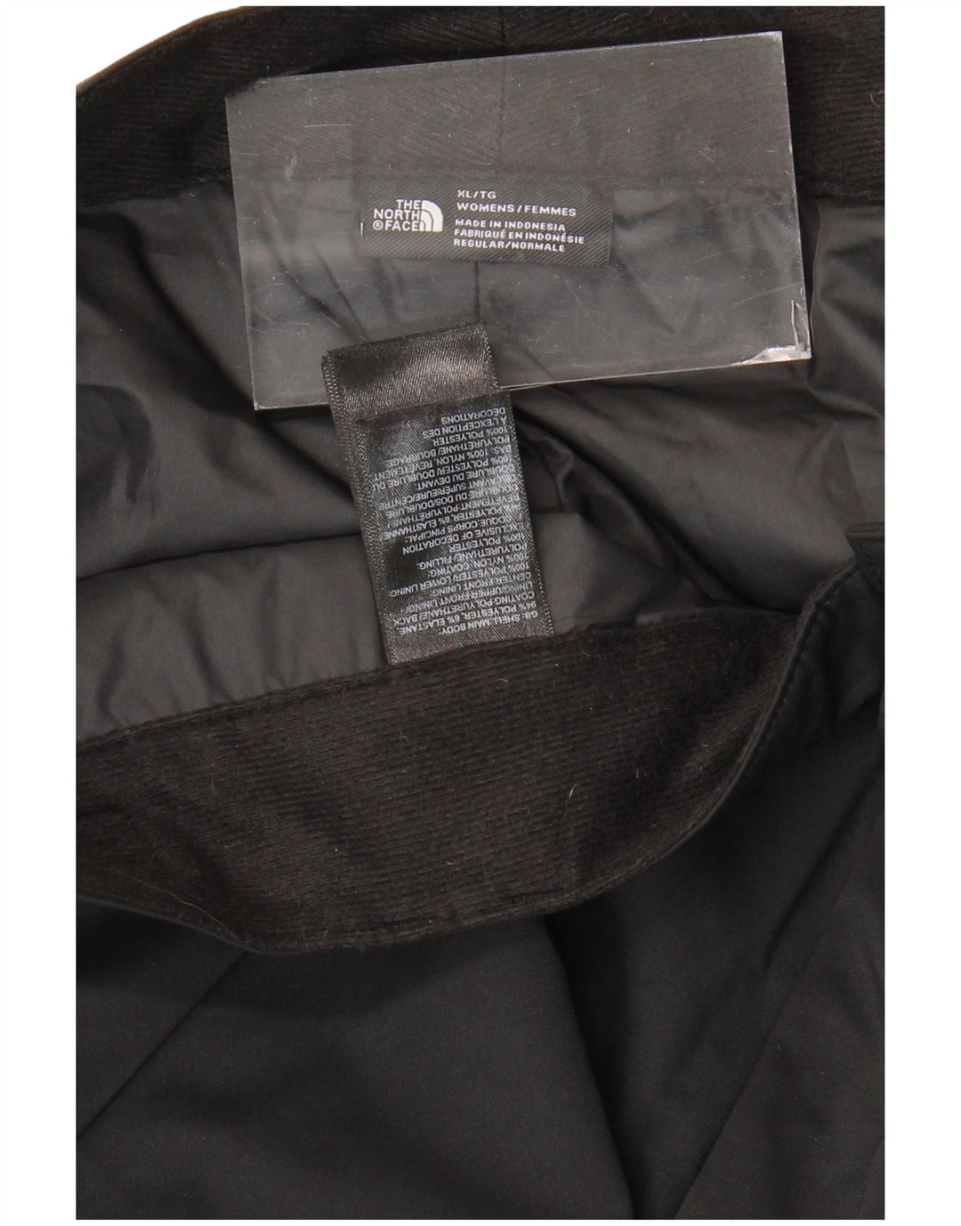 Pantaloni da sci da donna The North Face UK 18 XL poliestere nero