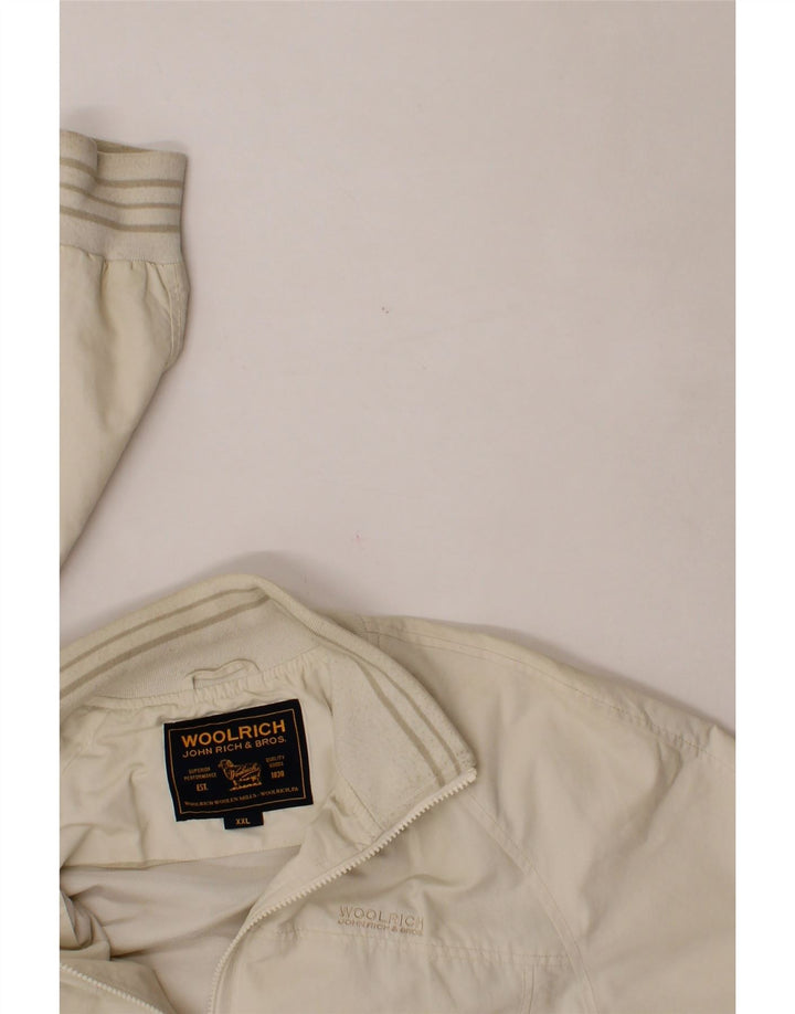 WOOLRICH Mens Tracksuit Top Jacket 2XL Beige Vintage Woolrich and Second-Hand Woolrich from Messina Hembry 