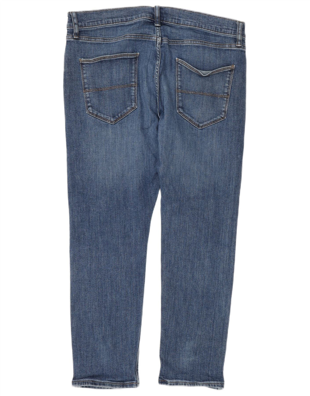 Jeans slim da uomo Marks & Spencer W34 L27 cotone blu