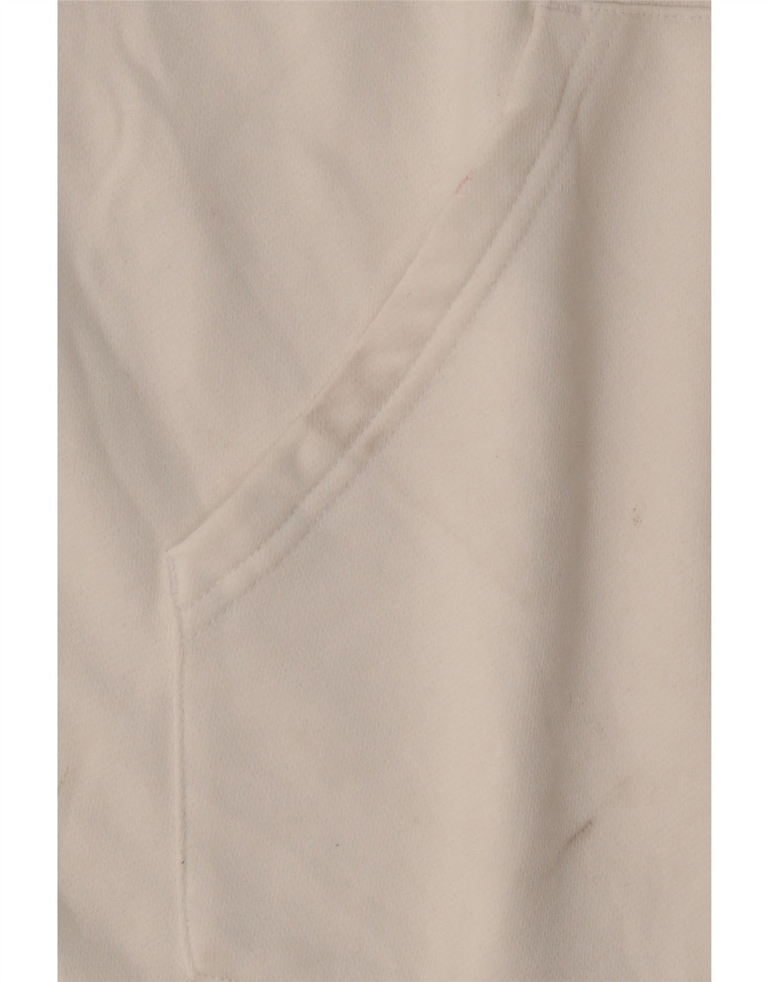 Giacca da tuta da donna ADIDAS UK 16/18 grande cotone bianco