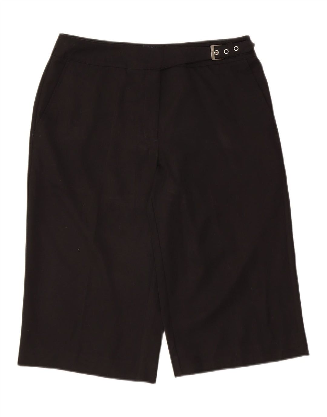 IZOD Womens Stretch Bermuda Shorts US 10 Large W32 Black Polyester Vintage Izod and Second-Hand Izod from Messina Hembry 