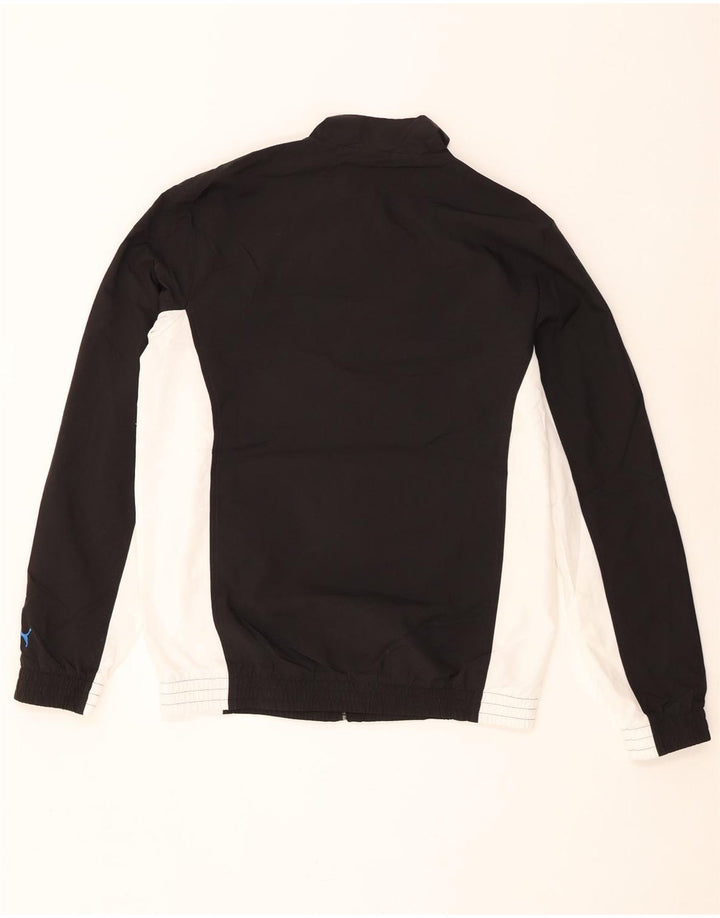 Giacca da tuta grafica da ragazzo Puma 15-16 anni Colorblock nera