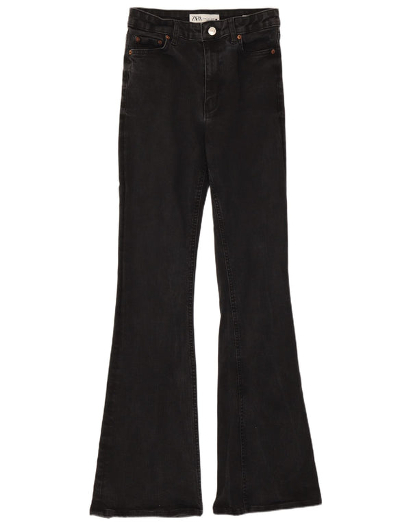 Jeans skinny svasati da donna Zara EU 36 XS W26 L31 Grigio