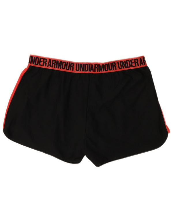 Pantaloncini sportivi Under Armour da donna Heat Gear UK 18 XL Black Colourblock