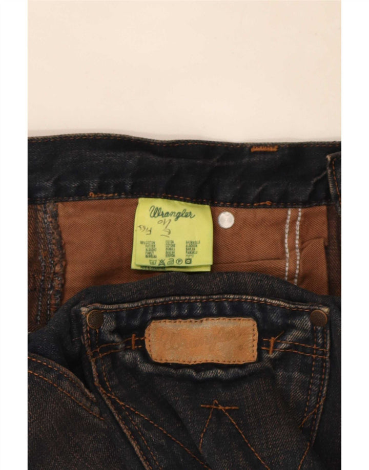 Jeans Wrangler Sharkey Bootcut da uomo W32 L34 cotone blu navy