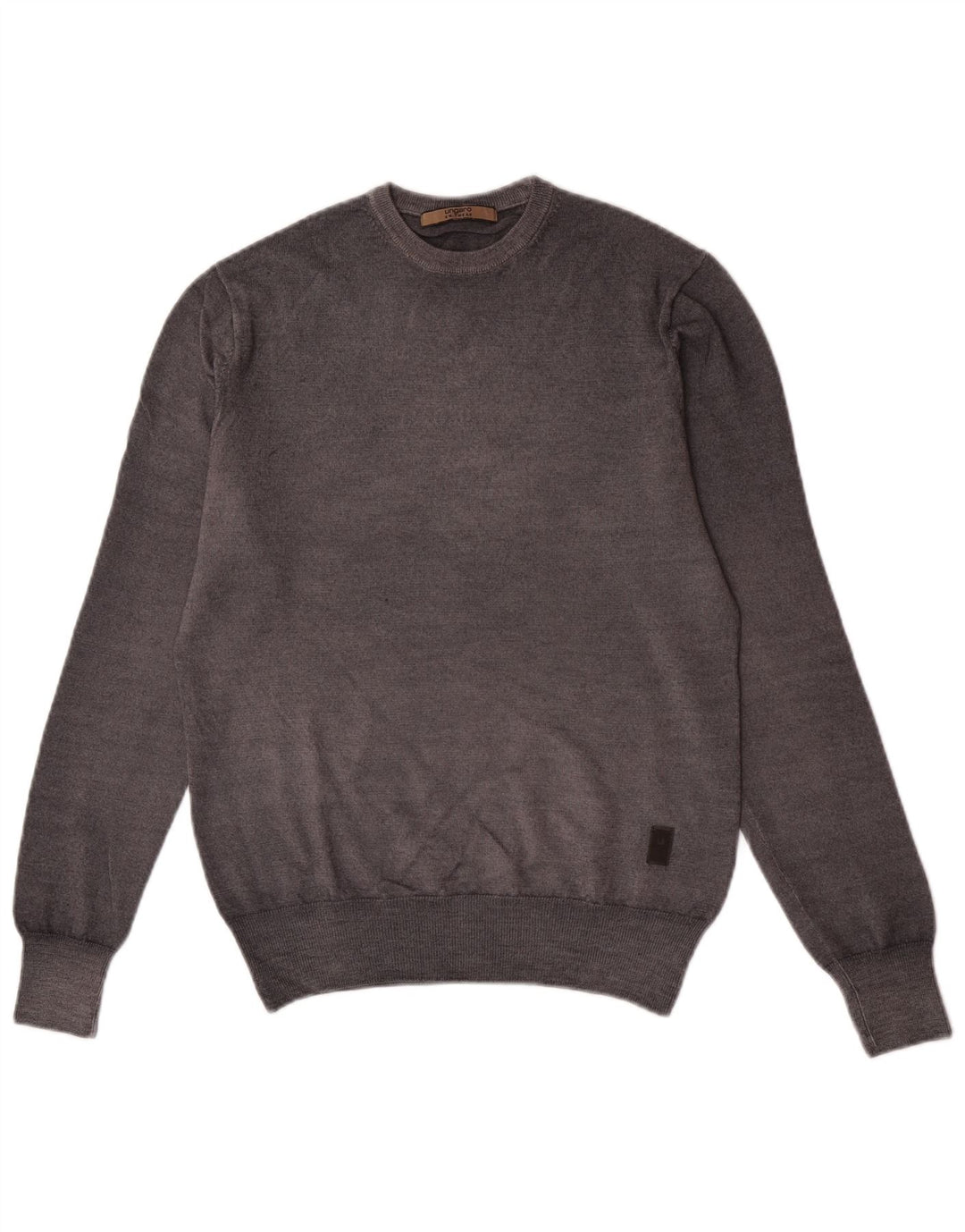 Maglione Uomo Girocollo Ungaro IT 48 Small Grigio Lana