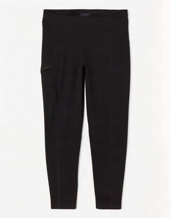 Leggings da donna Patagonia UK 16 Large Nero Poliestere