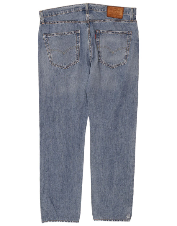 Levi's Uomo 502 Jeans affusolati W33 L32 Cotone blu