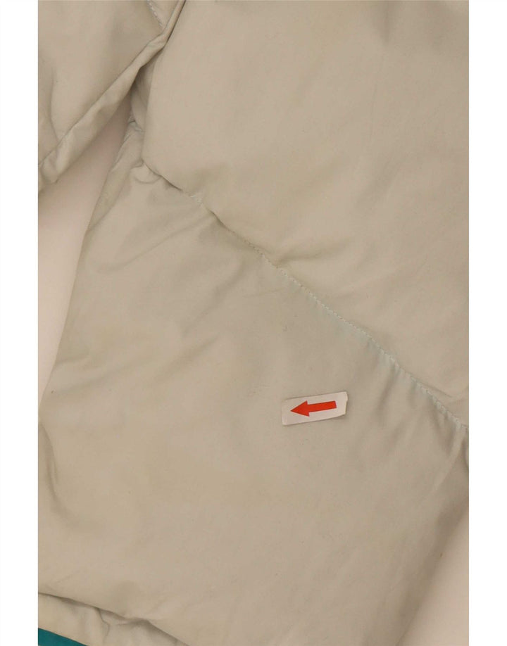 Giacca imbottita con cappuccio da uomo Dolomite UK 40 grande poliestere grigio