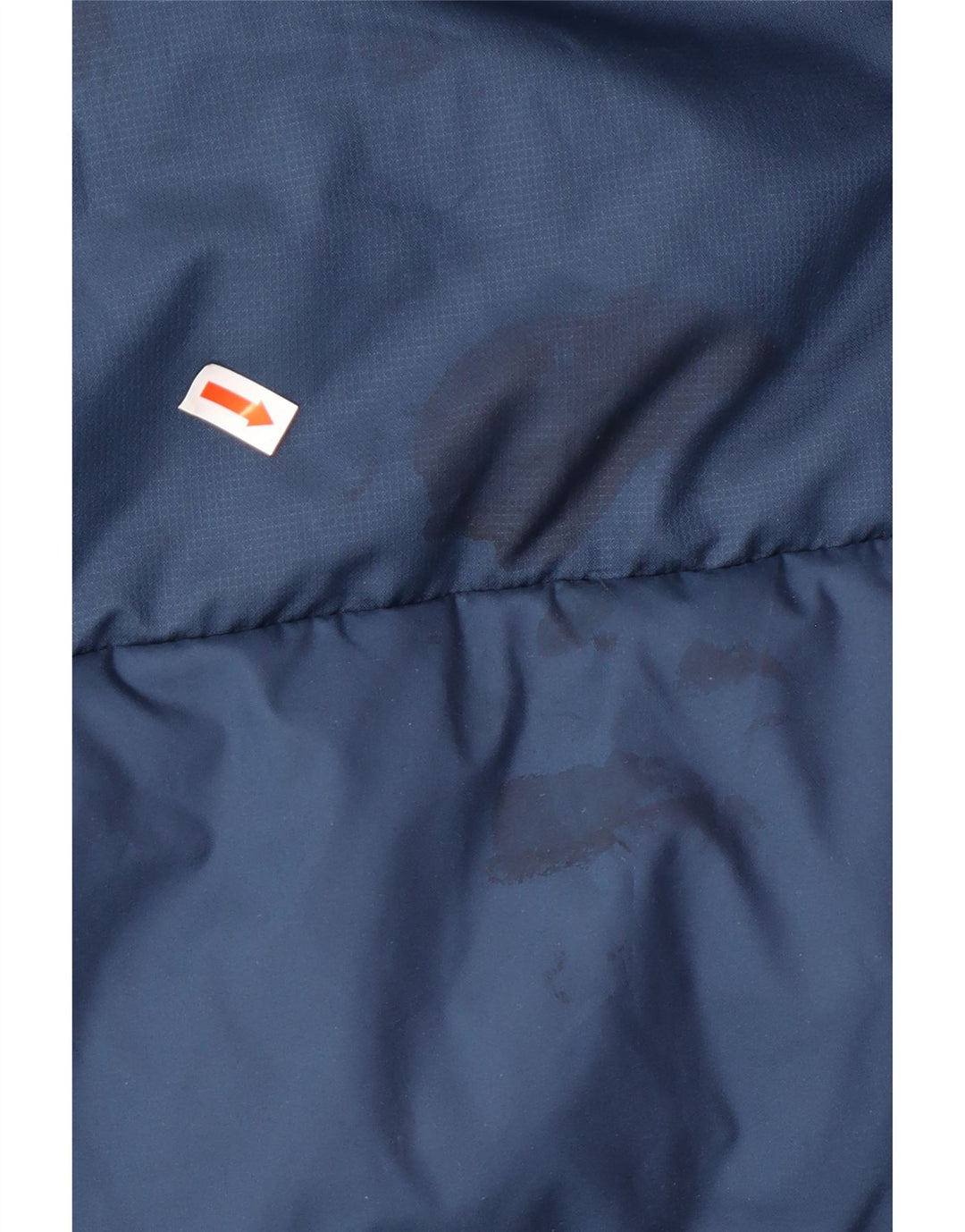 Giacca imbottita con cappuccio da uomo ADIDAS UK 42 XL blu navy in poliammide invernale