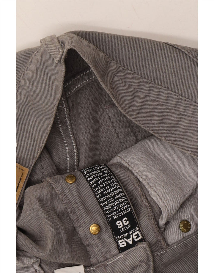 GAS Mens Straight Jeans W36 L31 Grey Cotton Vintage Gas and Second-Hand Gas from Messina Hembry 