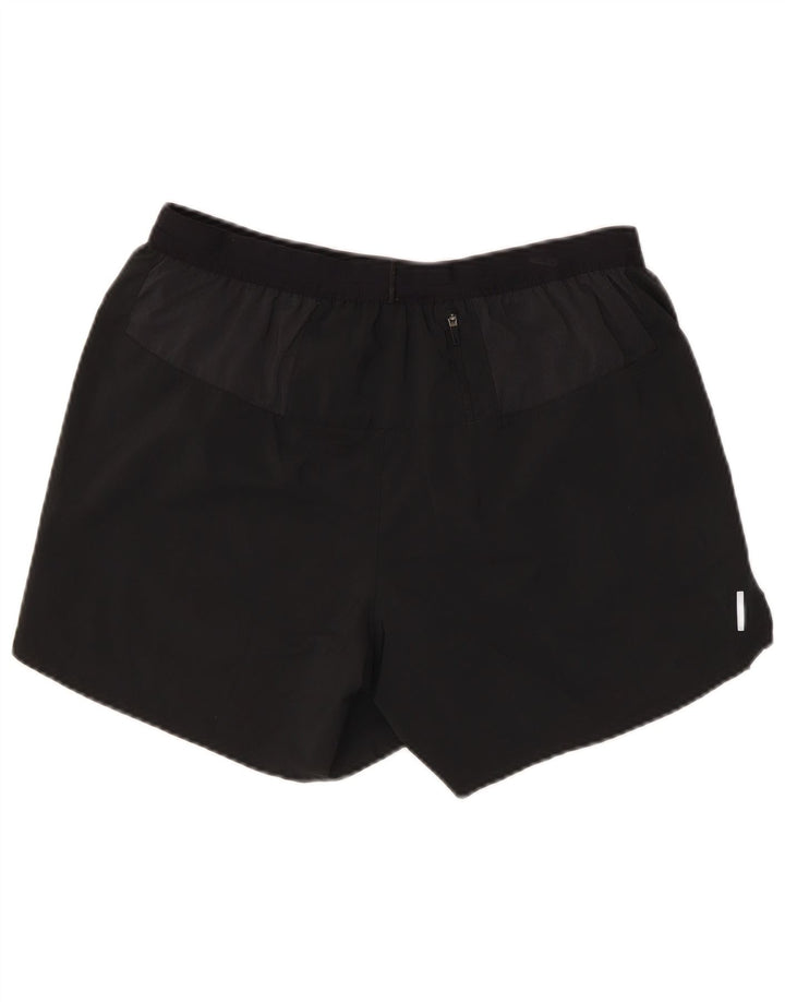 Pantaloncini sportivi Nike Dri Fit da uomo, poliestere medio nero