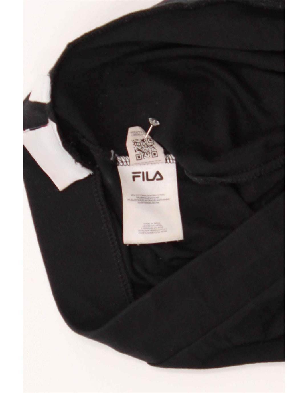 Leggings grafici da donna Fila UK 12 cotone nero medio