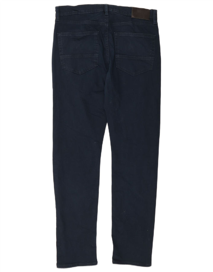 Jeans slim da uomo Marks & Spencer W32 L31 cotone blu