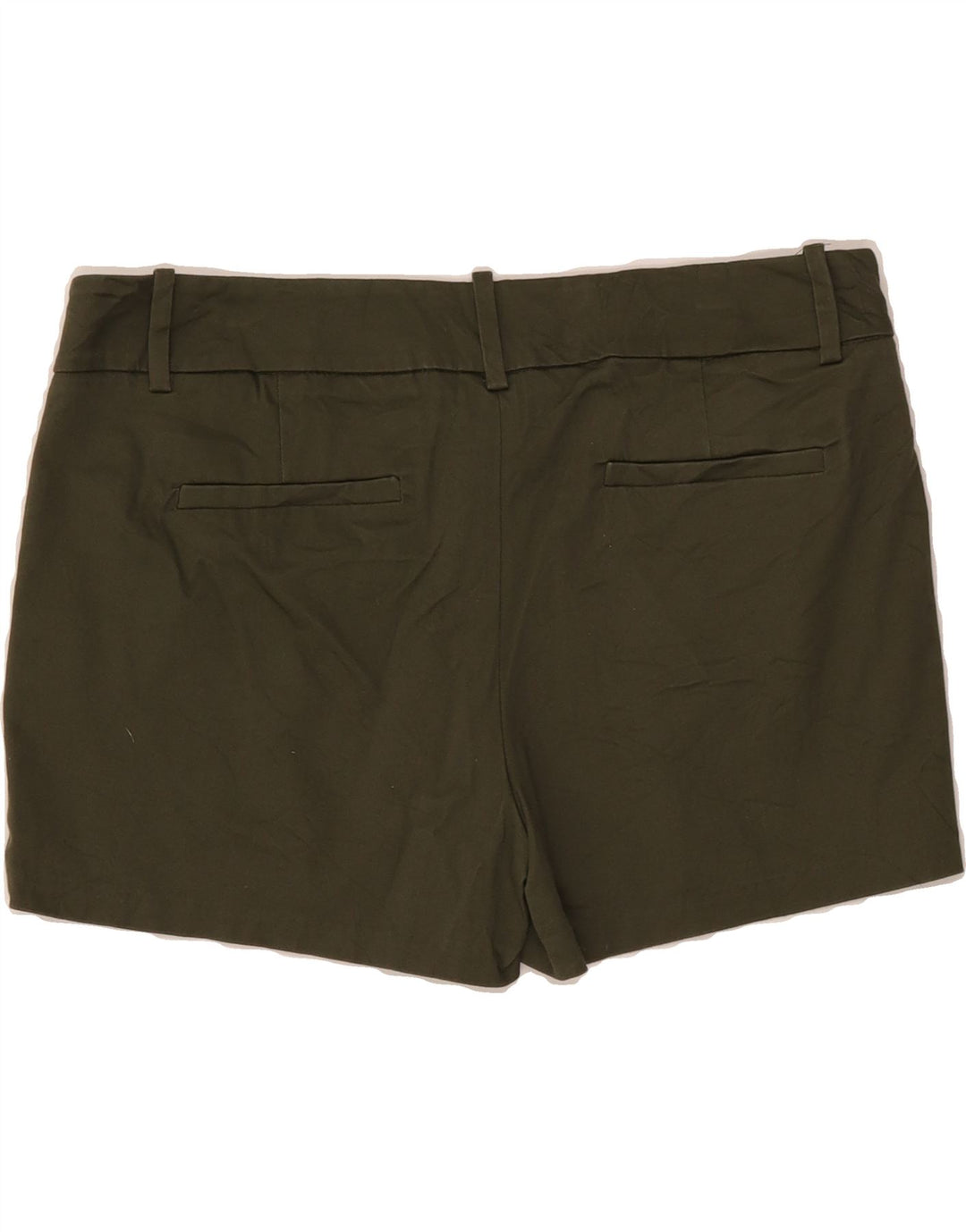 MOSSIMO Womens Stretch Chino Shorts US 12 Large W34 Green Cotton Vintage Mossimo and Second-Hand Mossimo from Messina Hembry 