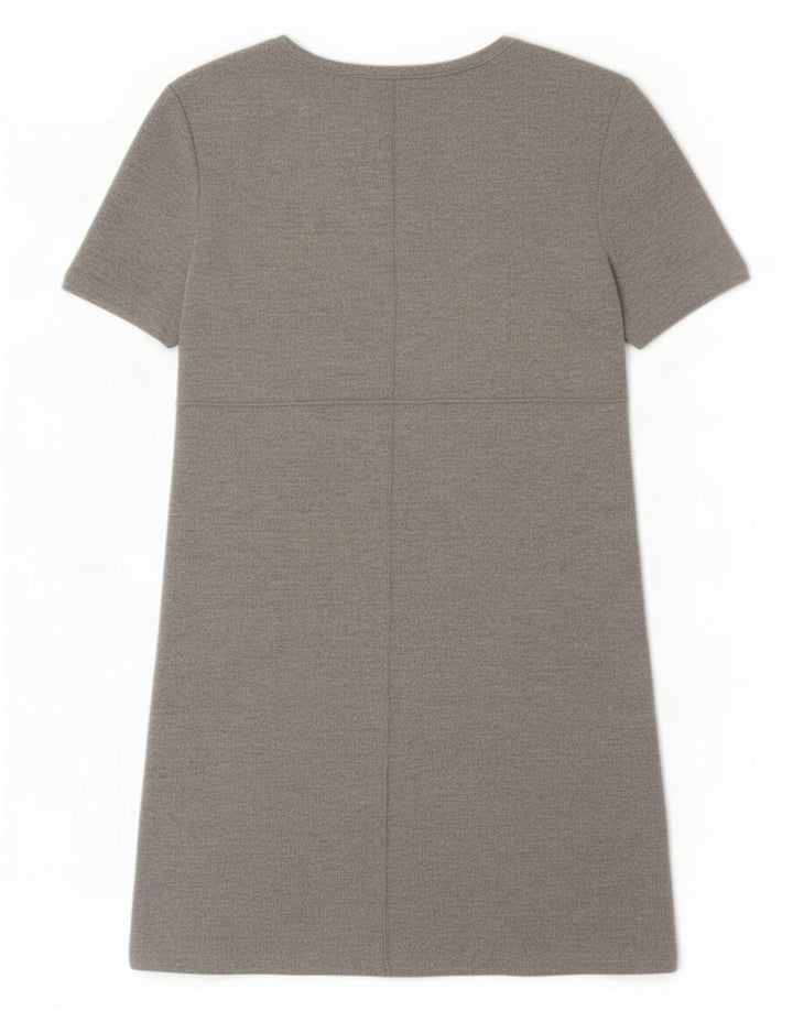 Abito basic da donna Zara UK 8 piccolo poliestere grigio