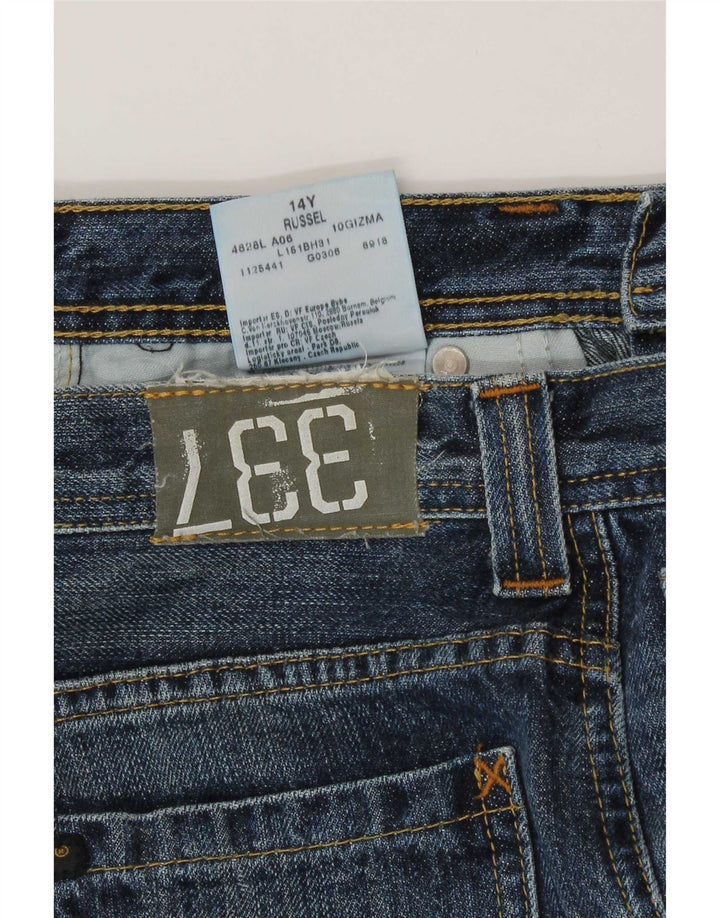Jeans Lee Russel Bootcut da ragazzo 13-14 anni W28 L31 in cotone blu