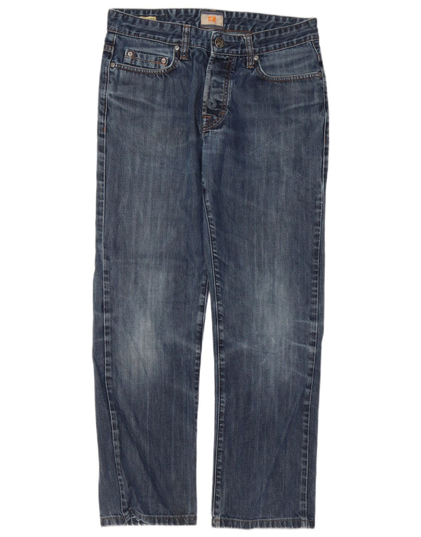 Jeans dritti da uomo Hugo Boss W32 L30 Blu