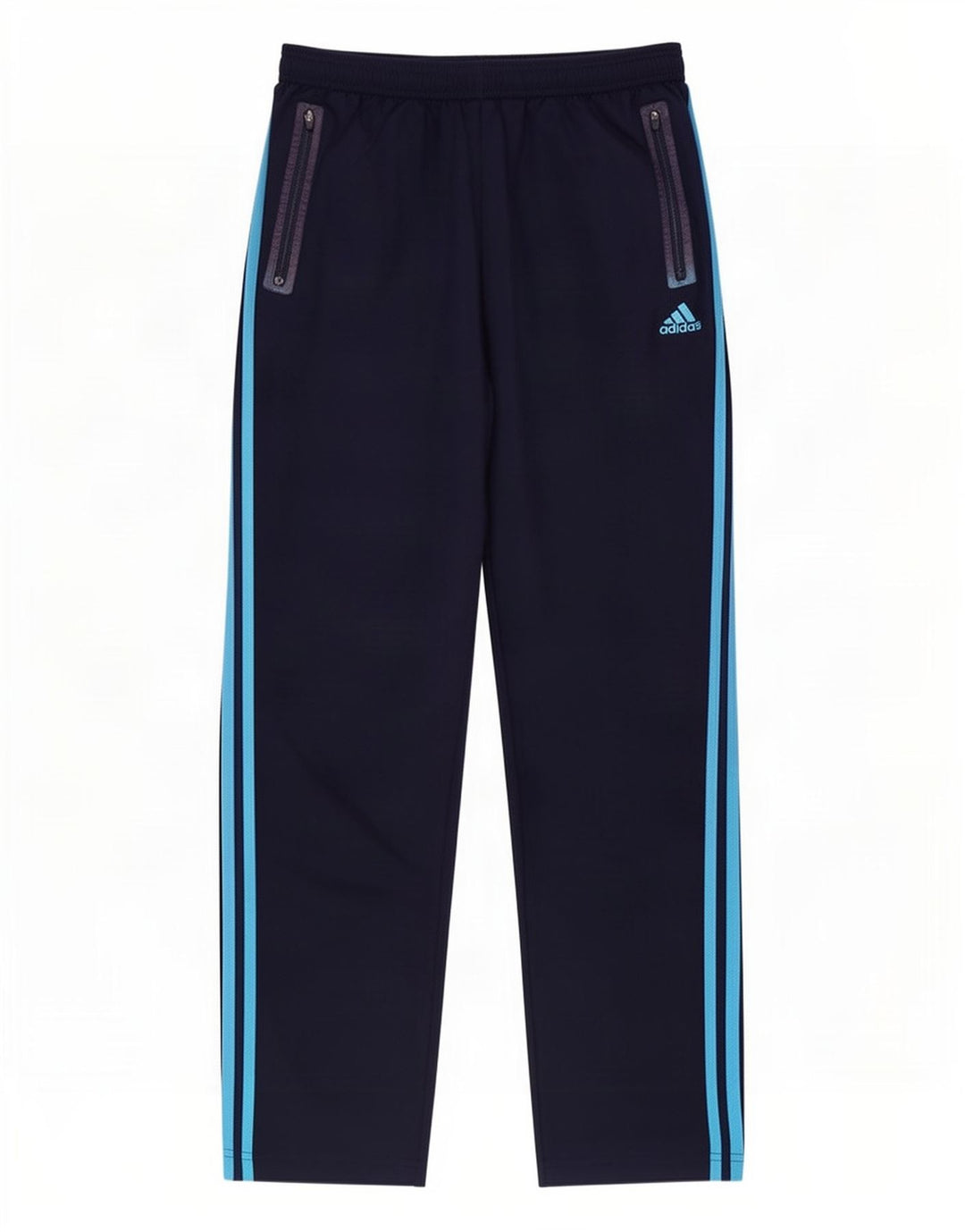 Pantaloni da tuta Adidas Climacool da uomo grandi in poliestere blu navy