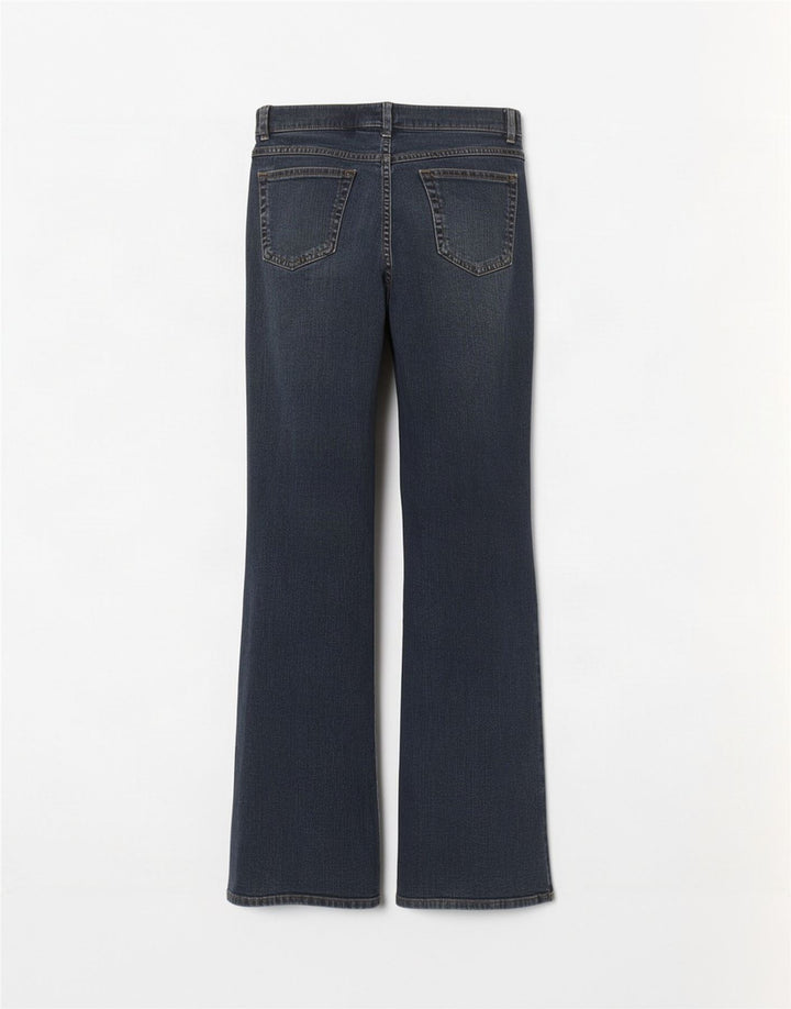 Jeans Bootcut da donna Marks & Spencer UK 16 Large W34 L31 Cotone blu