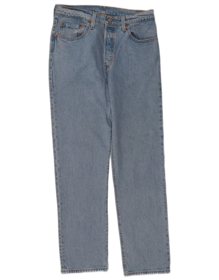 Jeans dritti 501 da donna Levi's W28 L28 cotone blu