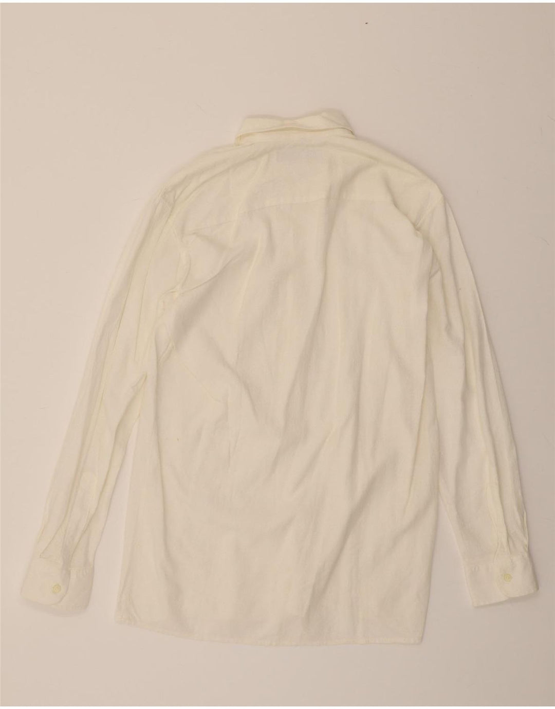 C&A Mens Shirt Size 39/40 Medium White Cotton Vintage C&A and Second-Hand C&A from Messina Hembry 