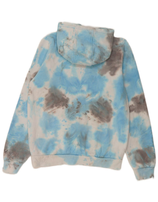 Maglione con cappuccio per ragazzi ELLESSE 13-14 anni in cotone tie dye blu