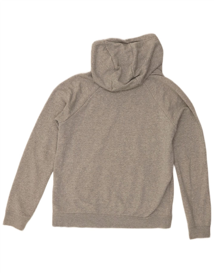 Felpa con cappuccio da uomo Nike Small in cotone grigio