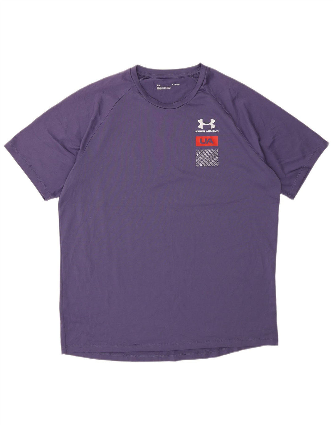 Maglietta grafica da uomo Under Armour Top grande viola