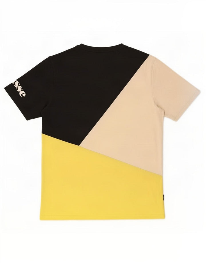 T-shirt grafica da uomo Ellesse Top grande multicolore a blocchi di colore
