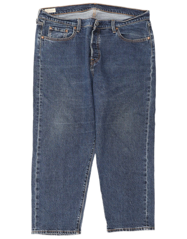 Levi's Donna 501 Jeans dritti US 16 2XL W40 L26 Cotone blu