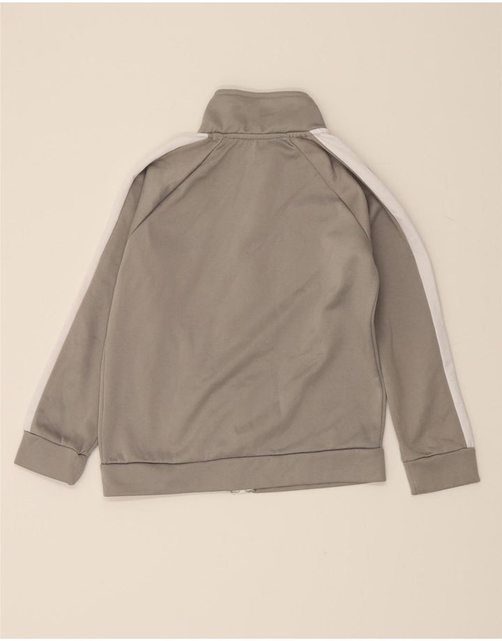 REEBOK Boys Tracksuit Top Jacket 11-12 Years Grey Colourblock Vintage Reebok and Second-Hand Reebok from Messina Hembry 