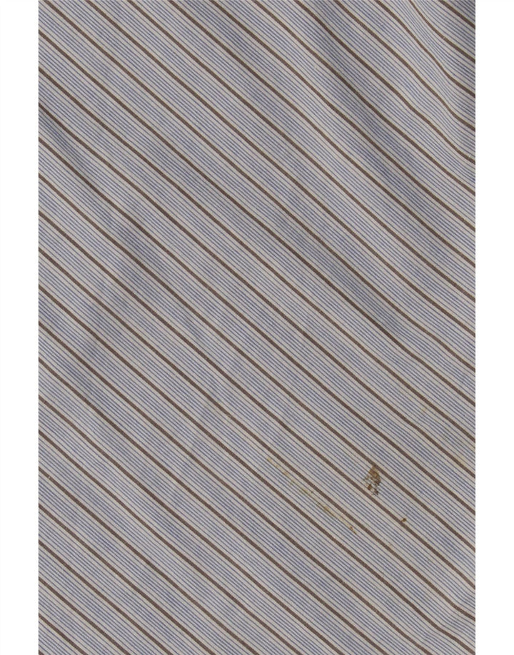 Camicia da uomo Wrangler XL in cotone gessato blu