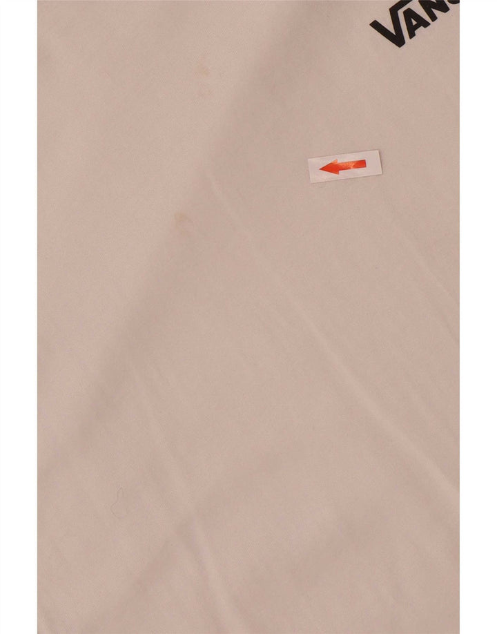 Maglietta da uomo Vans Classic Fit in cotone bianco medio