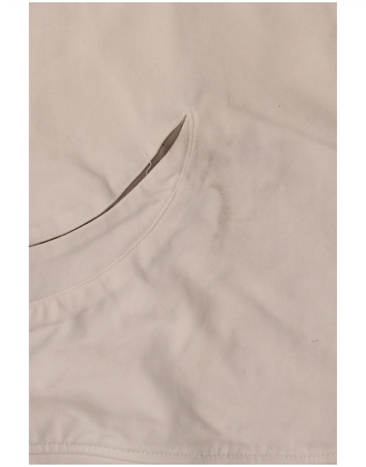 CHAMPION Giacca da tuta grafica Easy Fit da donna UK 16 Large Bianca