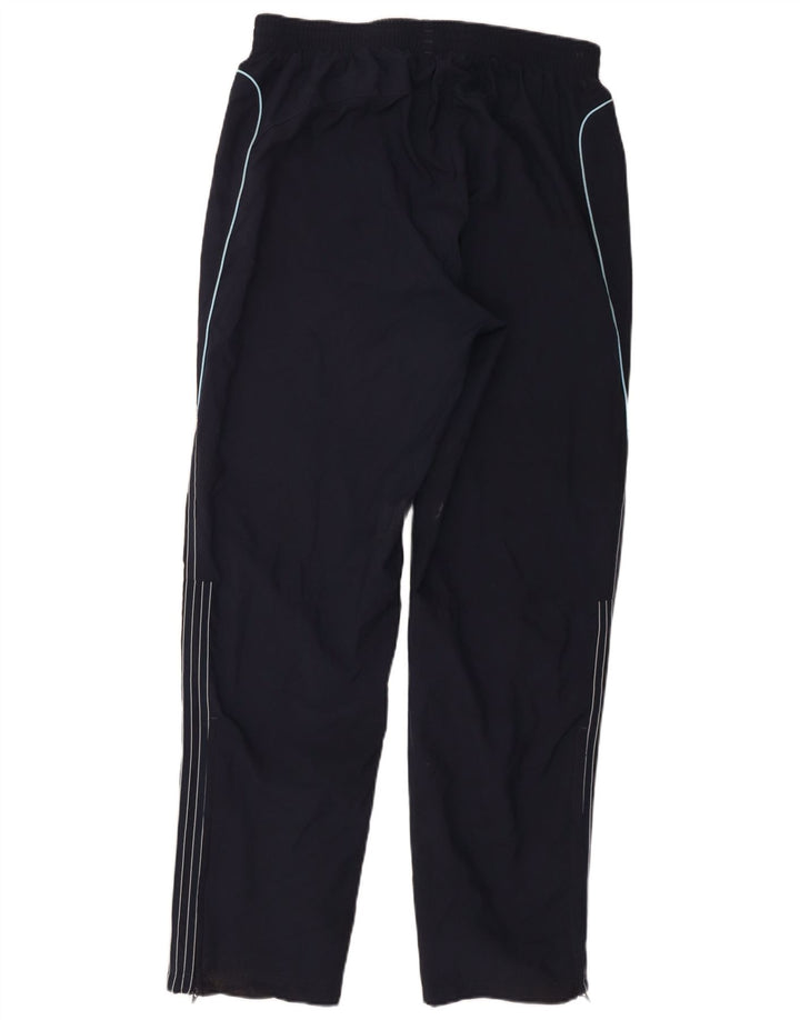 Pantaloni da tuta da uomo Adidas Large in poliestere blu navy