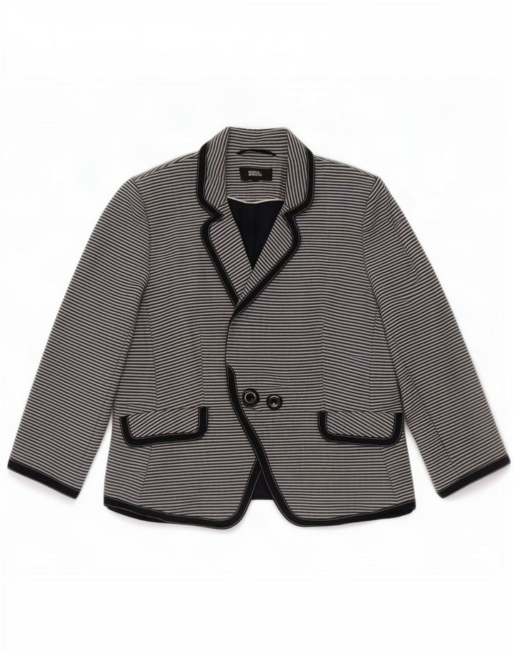 Giacca blazer da donna con maniche a 3/4 Marks & Spencer UK 16 grande blu navy
