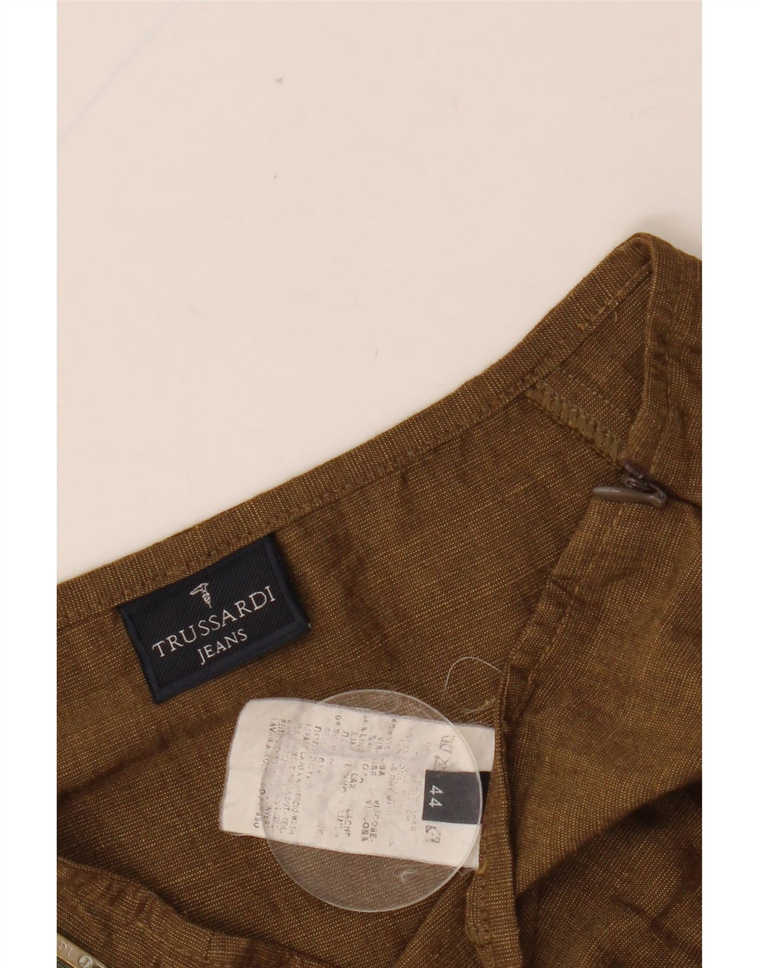 Gonna TRUSSARDI Donna a trapezio IT 44 Media W29 Viscosa Marrone