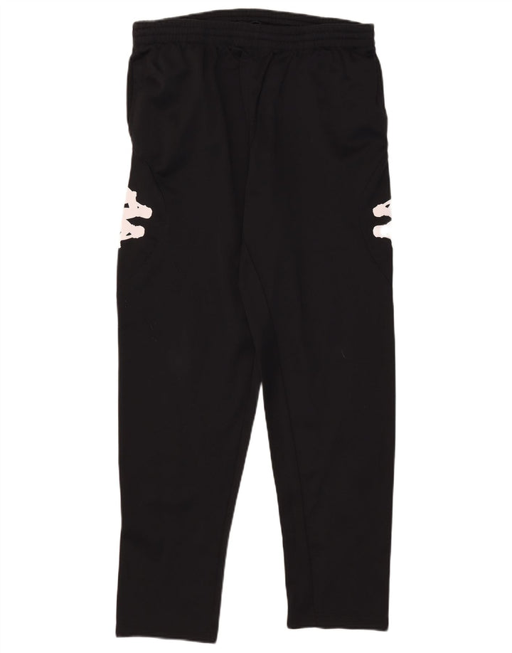 Pantaloni da tuta con grafica Kappa da uomo XL poliestere nero