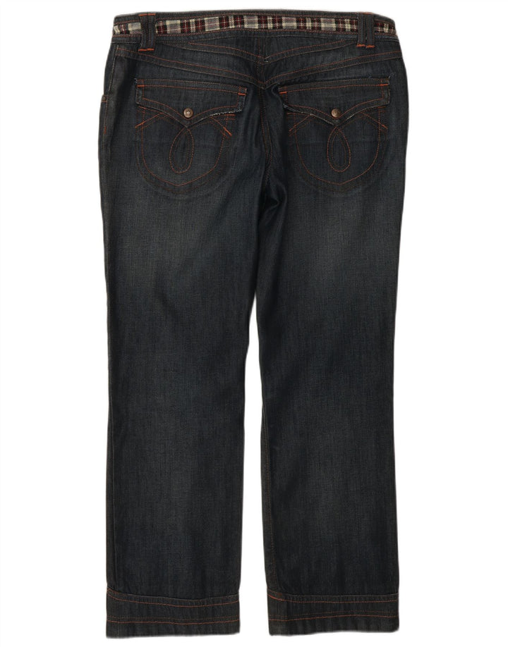 Jeans dritti da donna Just Cavalli IT 44 Medio W32 L27 Blu navy Designer