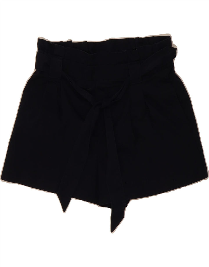 ZARA Womens Chino Shorts Medium W28 Navy Blue Vintage Zara and Second-Hand Zara from Messina Hembry 