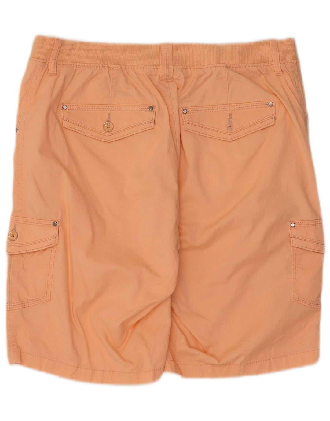 Pantaloncini cargo Lee da donna dalla vestibilità rilassata US 10 Large W32 in cotone arancione