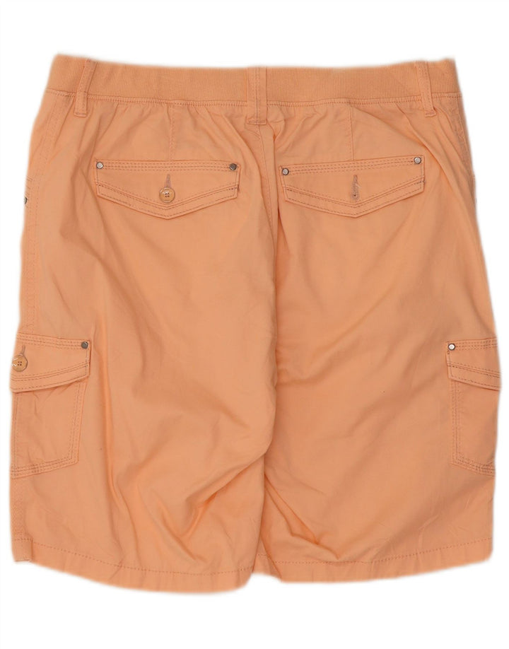 Pantaloncini cargo Lee da donna dalla vestibilità rilassata US 10 Large W32 in cotone arancione