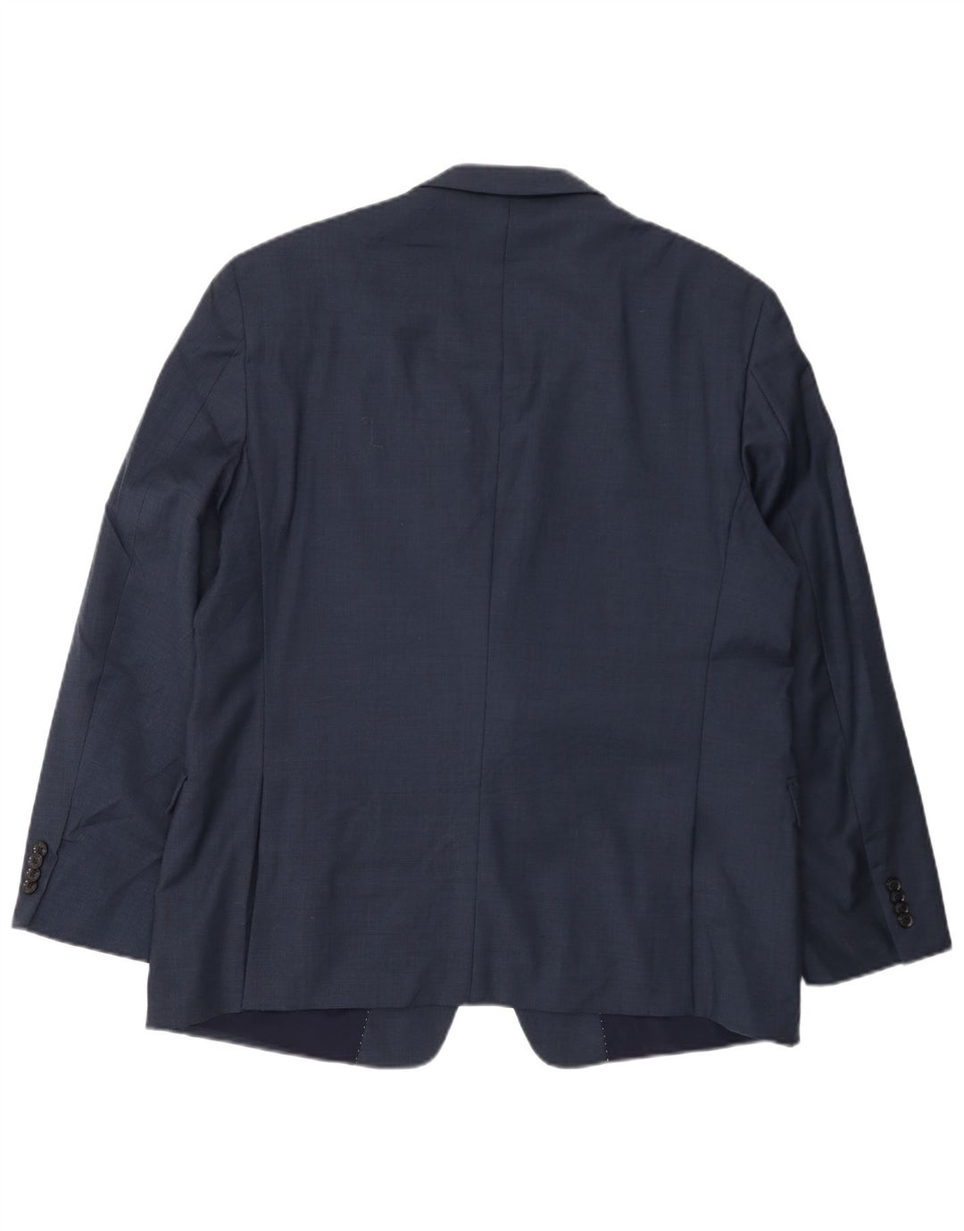 Giacca blazer a 2 bottoni da uomo Tommy Hilfiger UK 46 3XL Lana blu navy