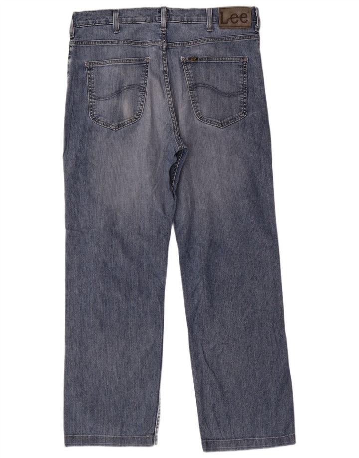 Jeans dritti da uomo LEE Brooklyn W36 L29 cotone blu