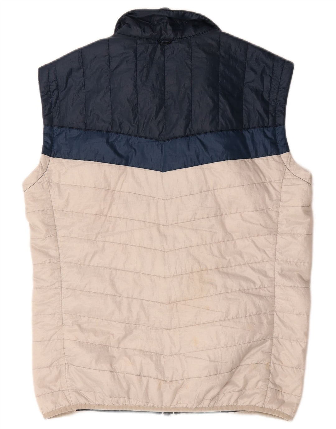 Gilet imbottito da uomo Timberland UK 38 poliestere color block bianco medio