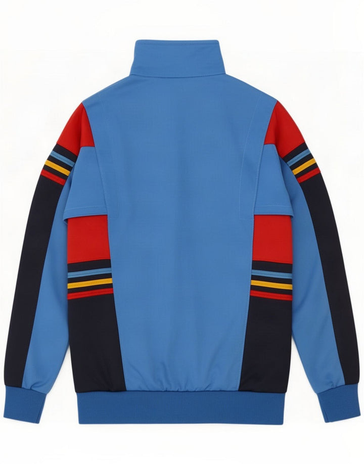 POP 84 Giacca da tuta da uomo piccola blu Colourblock