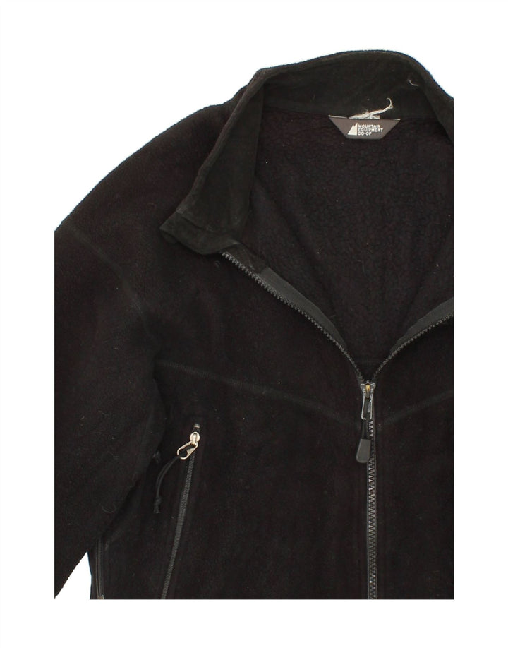 MOUNTAIN EQUIPMENT Womens Fleece Jacket UK 16 Large Black Polyester Vintage Mountain Equipment and Second-Hand Mountain Equipment from Messina Hembry 
