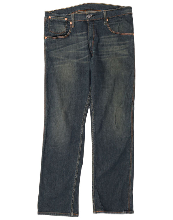 Levi's Uomo 514 Jeans dritti W36 L32 Cotone Blu